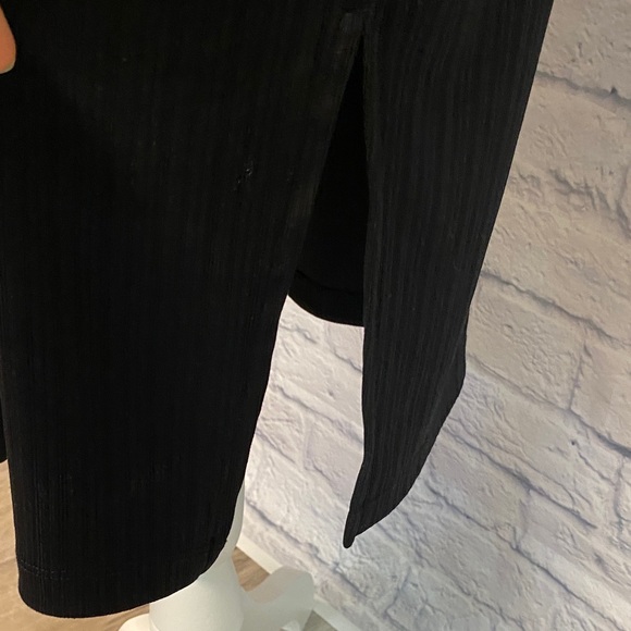 Nine West Black Long Sleeve Twist Front Dress Size M - Picture 7 of 11